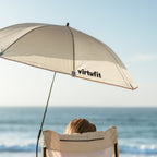 VirtuFit Universele Stoelparasol - Zwart - Tweedekans