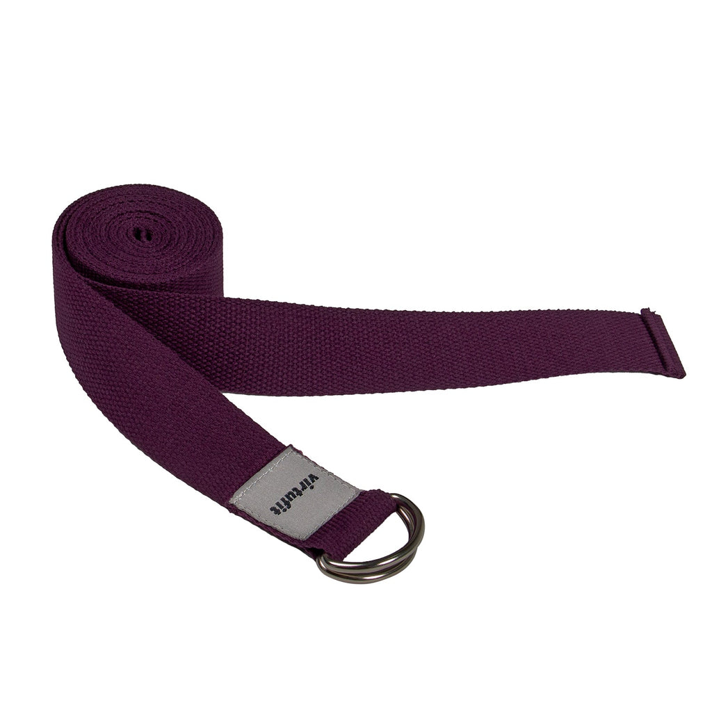 VirtuFit Premium Yoga Riem - 250 cm - Mulberry - Tweedekans