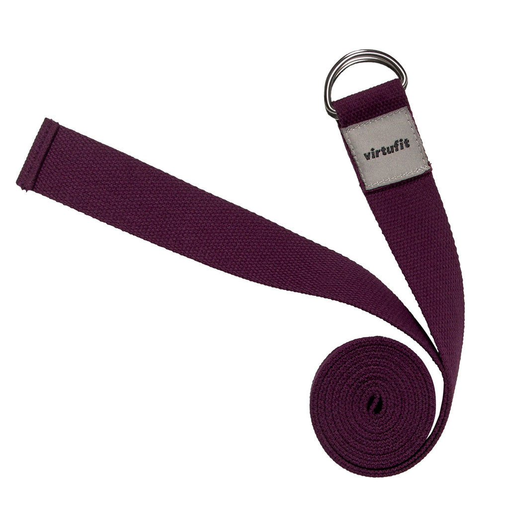 VirtuFit Premium Yoga Riem - 250 cm - Mulberry - Tweedekans