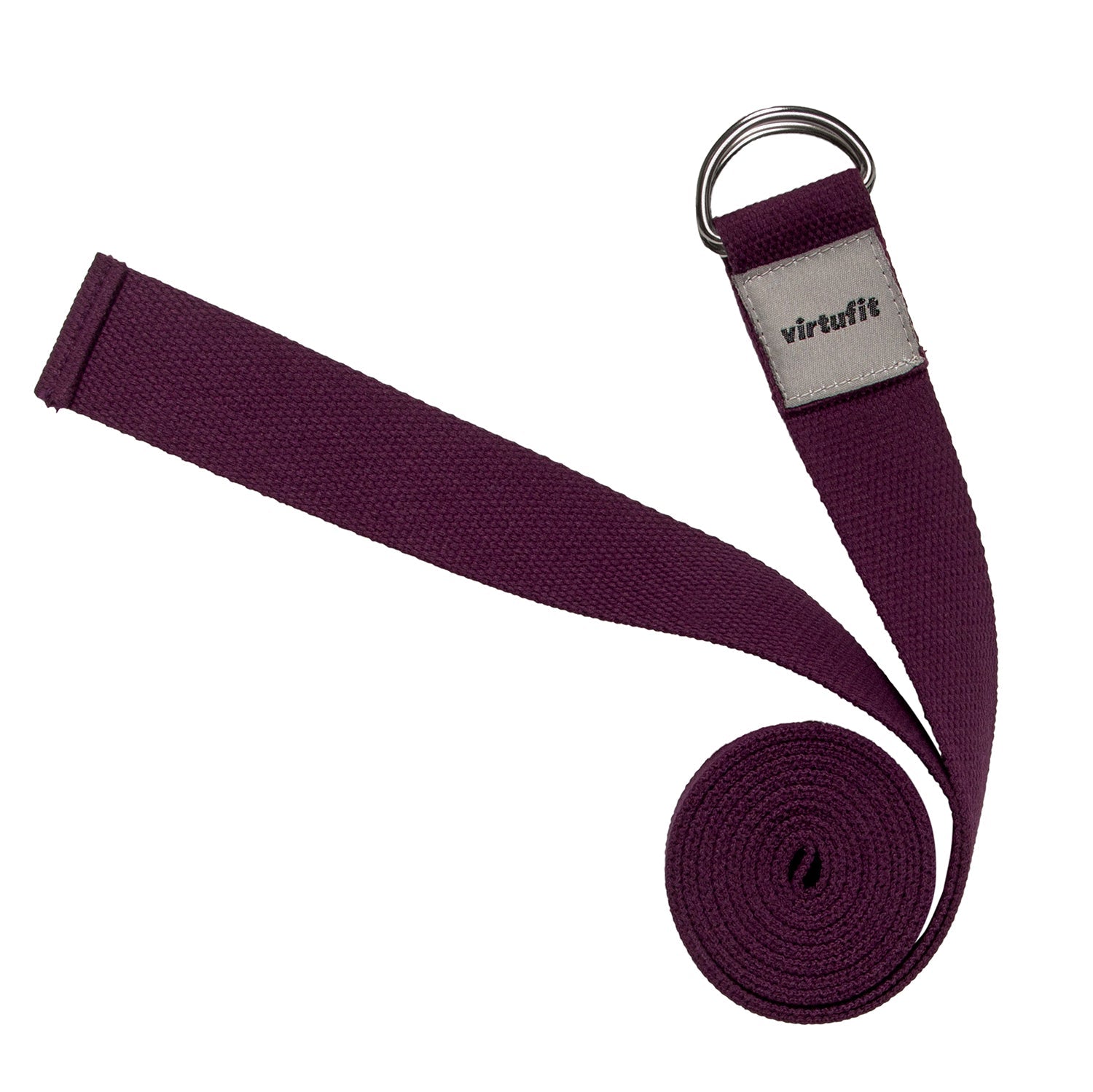 VirtuFit Premium Yoga Riem - 250 cm - Mulberry - Tweedekans