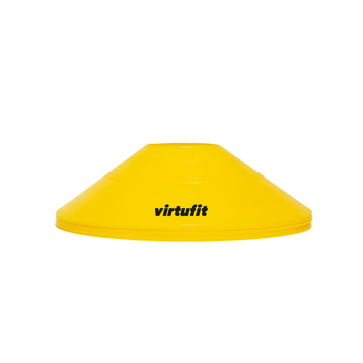 VirtuFit Trainingshoedjes met houder - Pionnen - 50 Stuks - Incl. draagnet - Tweedekans