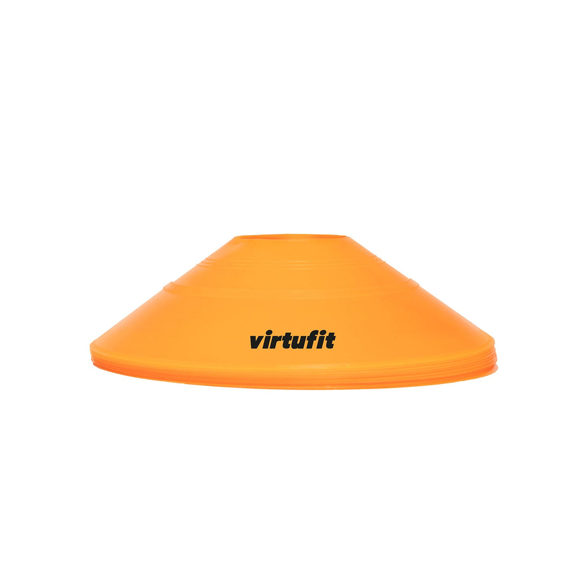 VirtuFit Trainingshoedjes met houder - Pionnen - 50 Stuks - Incl. draagnet - Tweedekans