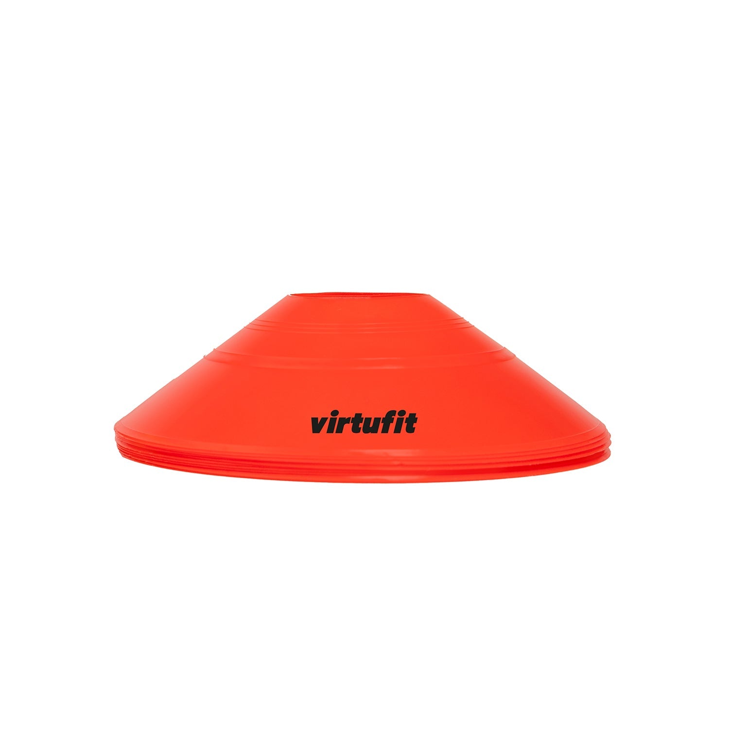 VirtuFit Trainingshoedjes met houder - Pionnen - 50 Stuks - Incl. draagnet - Tweedekans