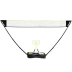 VirtuFit 2-in-1 Portable Badminton- en Tennisset - Inclusief koffer en rackets - Tweedekans