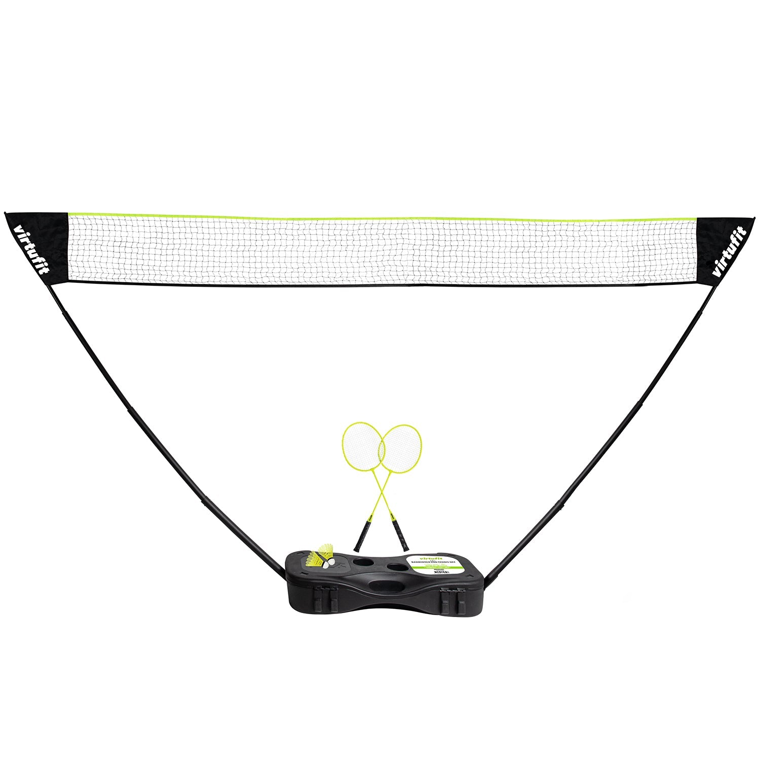 VirtuFit 2-in-1 Portable Badminton- en Tennisset - Inclusief koffer en rackets - Tweedekans