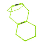 VirtuFit Hexagon Agility Grid - Speedladder -  6 Stuks - Inclusief opbergtas - Tweedekans