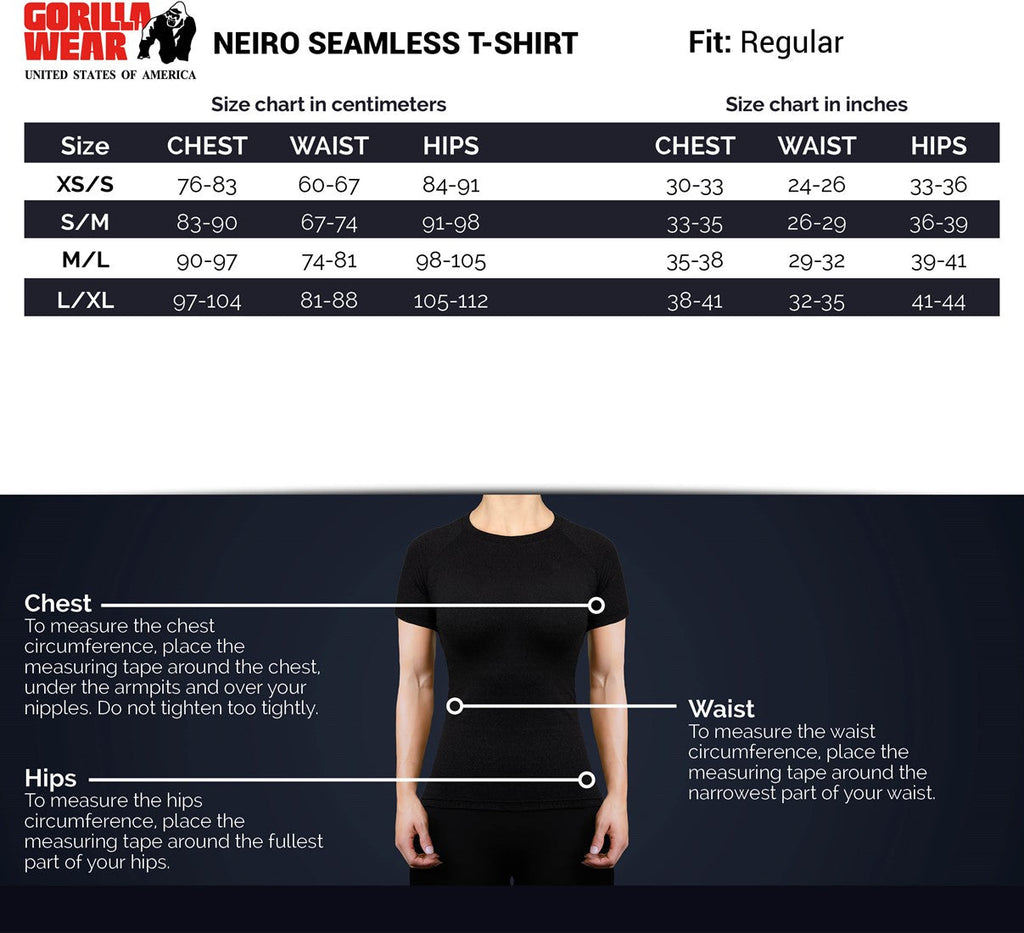 Gorilla Wear Neiro Seamless T-shirt - Legergroen