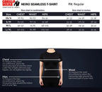 Gorilla Wear Neiro Seamless T-shirt - Zwart