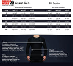 Gorilla Wear Delano Polo - Zwart/Wit