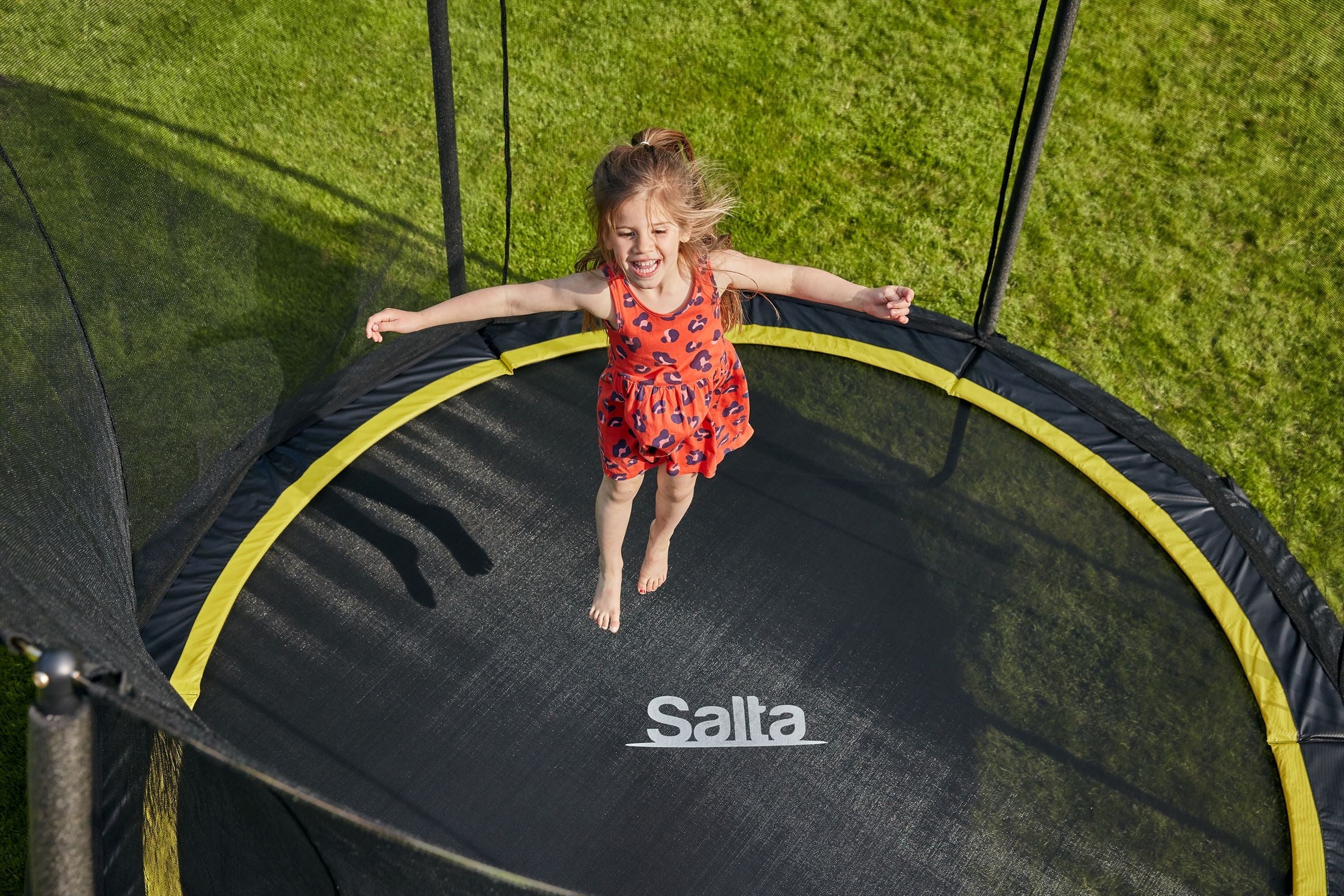 Salta Comfort Edition Trampoline met Veiligheidsnet - 251 cm - Zwart
