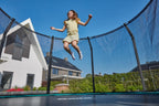Salta Premium Ground Trampoline met Veiligheidsnet - 251 cm - Groen