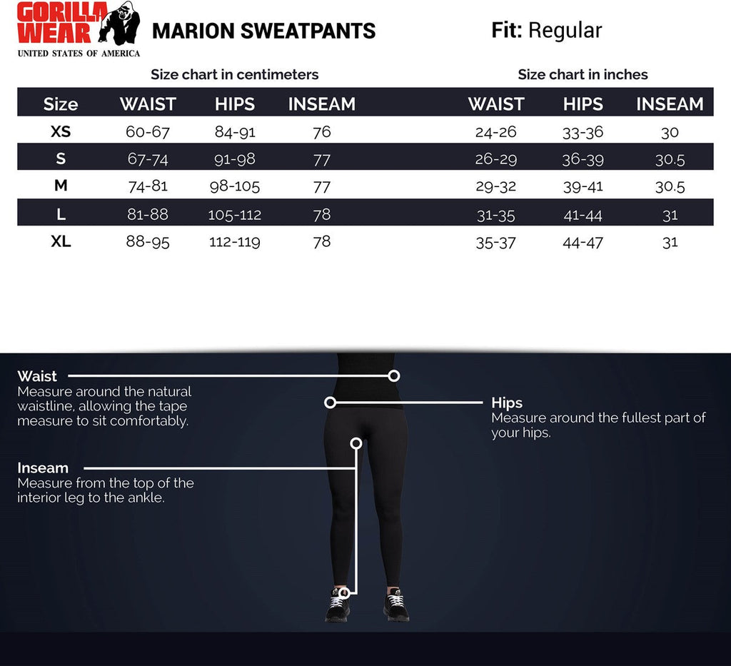 Gorilla Wear Marion Joggingbroek - Beige