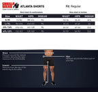 Gorilla Wear Atlanta Shorts - Zwart/Grijs