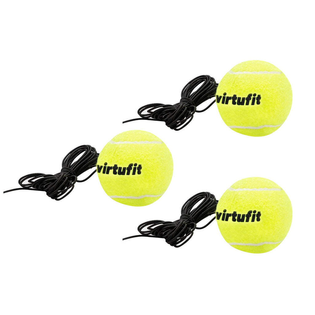 VirtuFit Tennistrainer - Incl. 3 ballen met elastisch koord - Tweedekans
