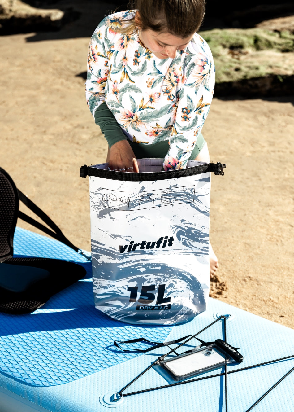 VirtuFit Dry Bag 10L - Waterdichte Tas - Tweedekans