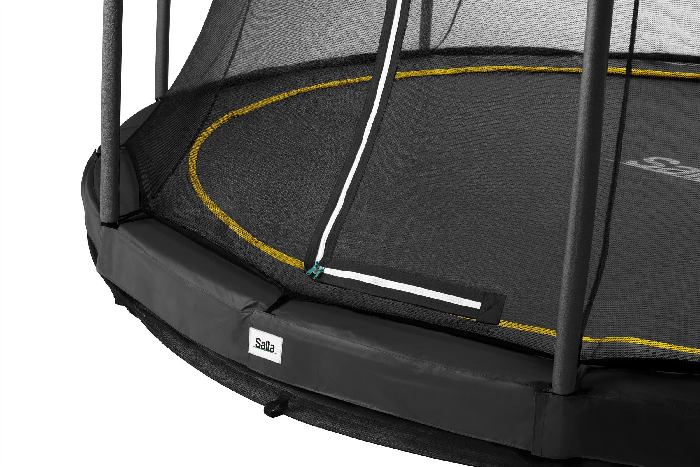 Salta Comfort Edition Ground Trampoline met Veiligheidsnet - 305 cm - Zwart