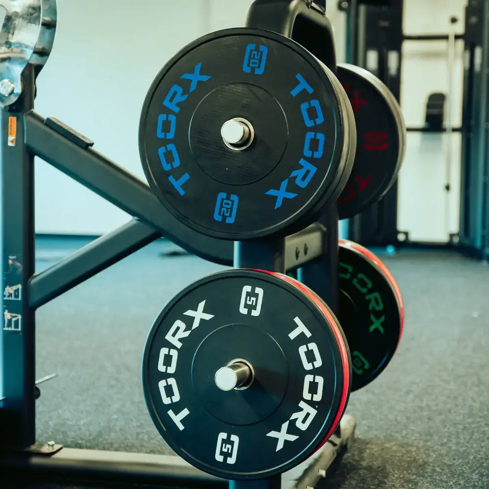 Toorx Fitness Bumper Plate - Professional Olympische Halterschijf - 25 kg