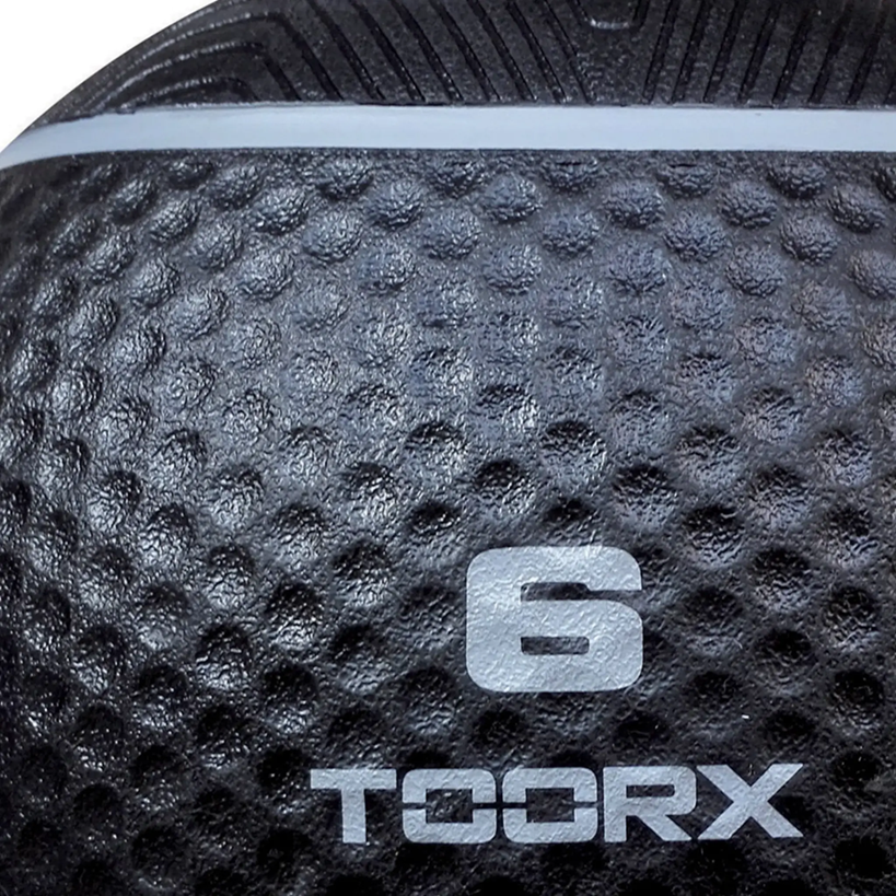 Toorx Fitness Medicine Ball - Zwart/Blauw - 3 kg