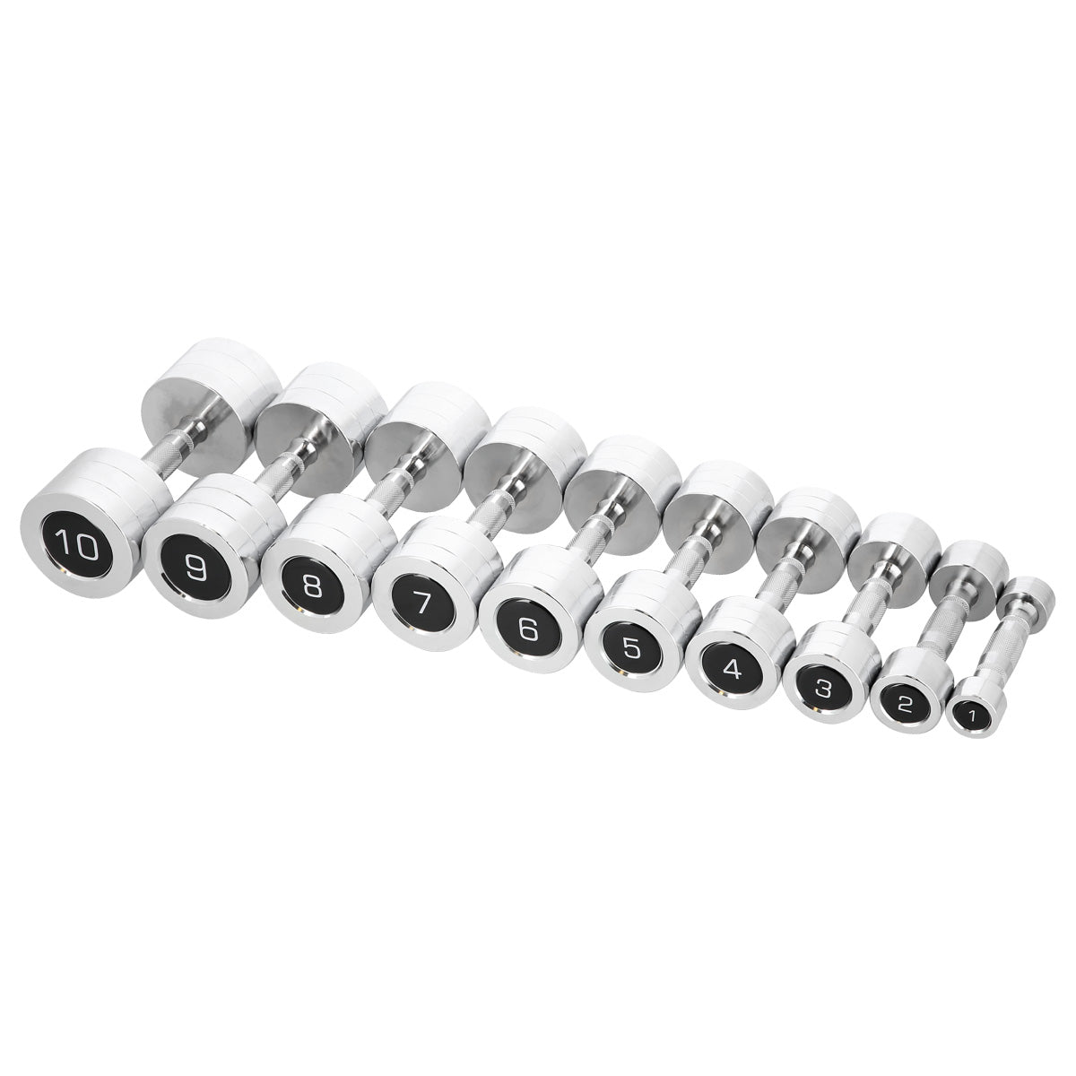 HMS Chroom Dumbbell Set - 2 x 1 kg