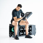Lifemaxx Ronde PU Dumbbell Set - 2 x 26 kg