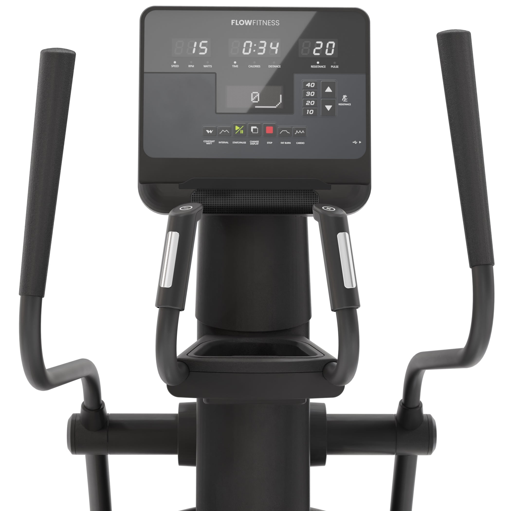 Flow Fitness Perform Pro X6i Crosstrainer - LED Console - Geschikt voor professioneel gebruik - Tweedekans