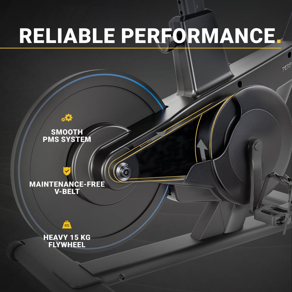 Flow Fitness Perform S2i - Semi-Professionele Indoor Cycle - Tweedekans