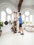 Flow Fitness Perform W9i Oak Roeitrainer - Doos 1/2 - Detail