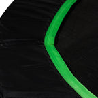 VirtuFit Trampoline Beschermrand - Zwart / Groen - 183 cm - 15 mm dik - Tweedekans
