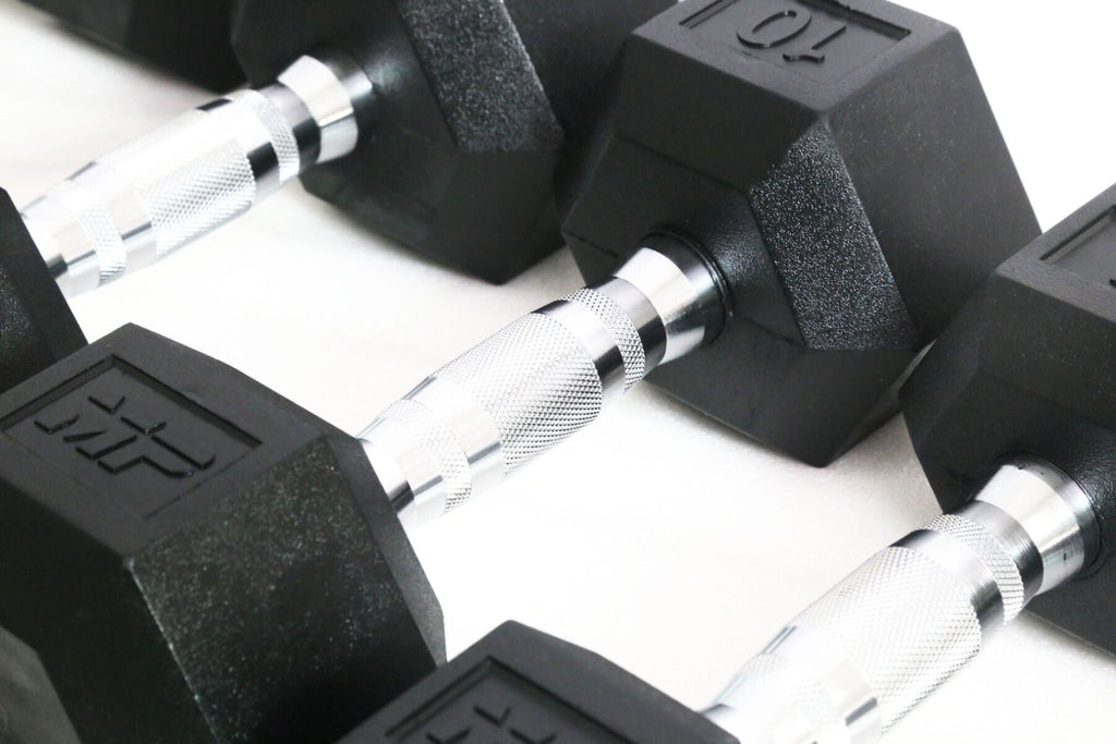 Muscle Power Hexa Dumbbell - Per Stuk - 42,5 kg - Detail