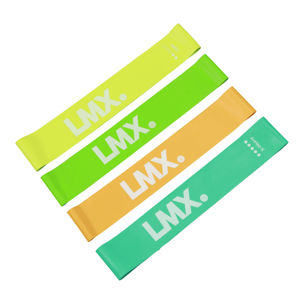 Lifemaxx LMX Mini Weerstandsband - Licht - Groen - 10 stuks