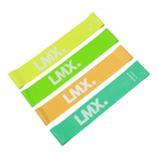 Lifemaxx LMX Mini Weerstandsband - Licht - Groen - 10 stuks