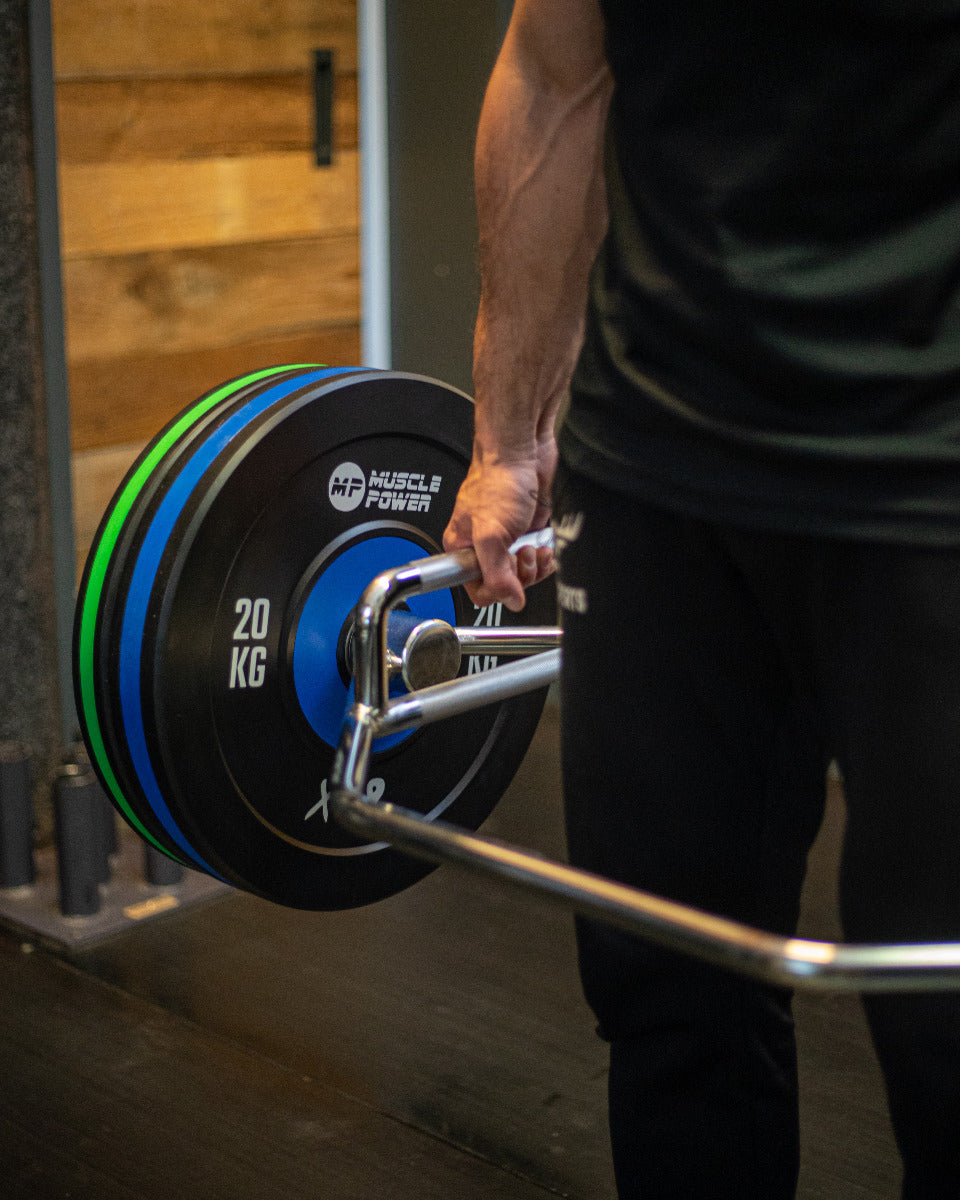 Muscle Power Bumper Plate Pro - Olympische Halterschijf 50 mm - 20 kg
