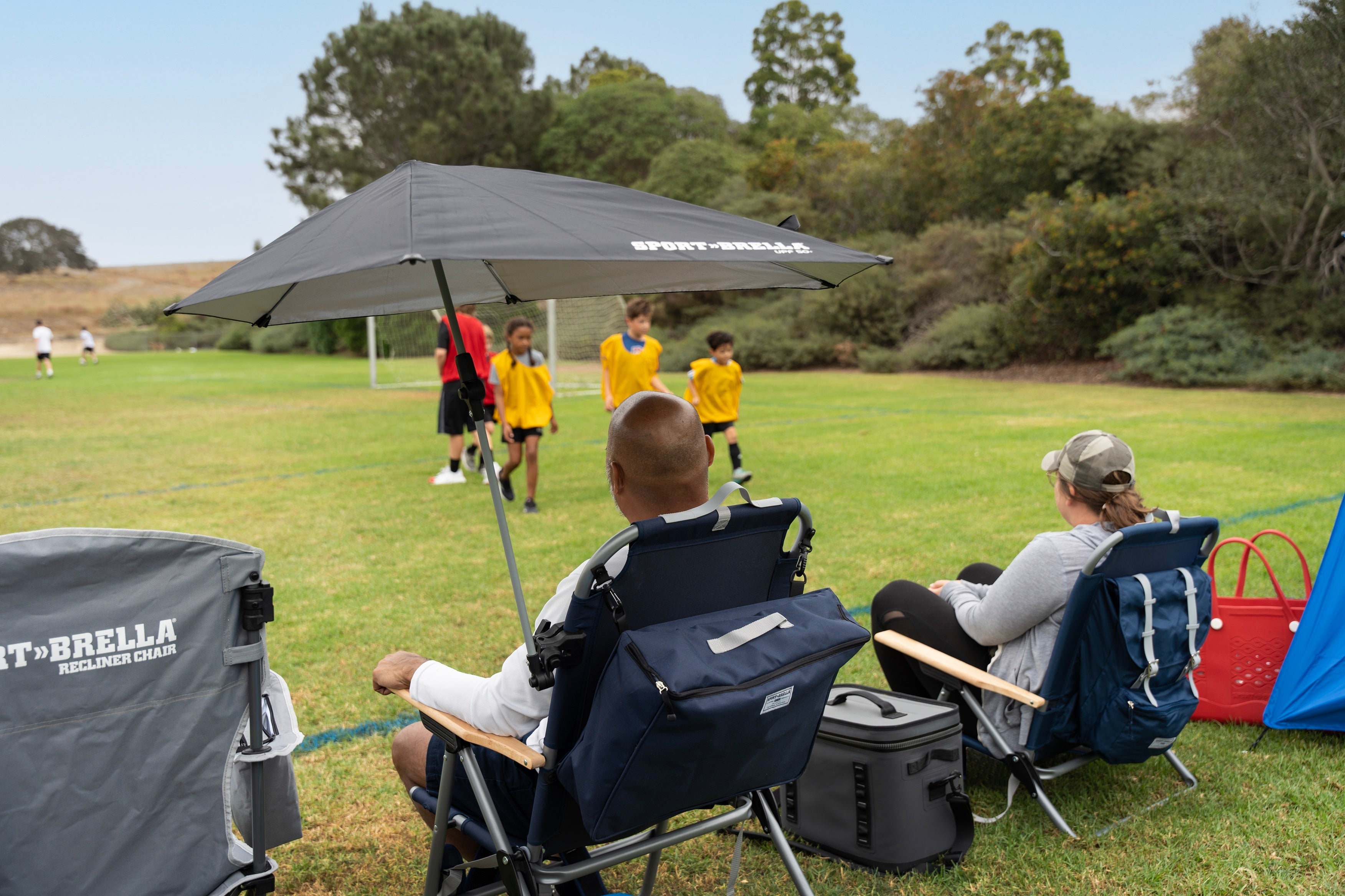 Sport-Brella Versa-Brella Paraplu / Parasol - Zwart - Tweedekans