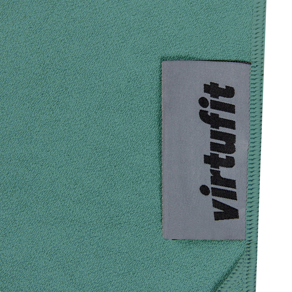 VirtuFit Premium Yogamat Handdoek - 183 x 61 cm - Ocean Green - Tweedekans