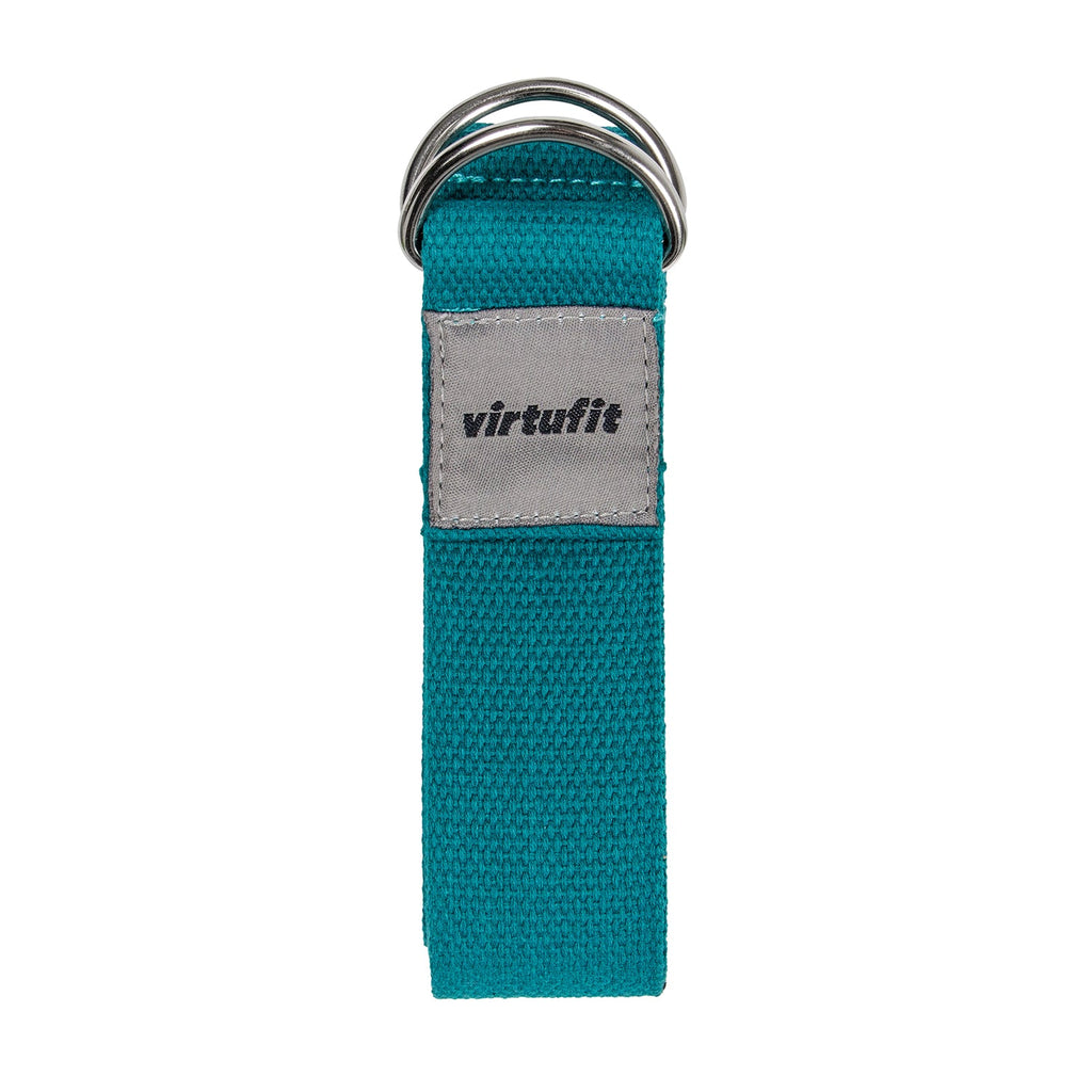 VirtuFit Premium Yoga Riem - 250 cm - Ocean Green - Tweedekans