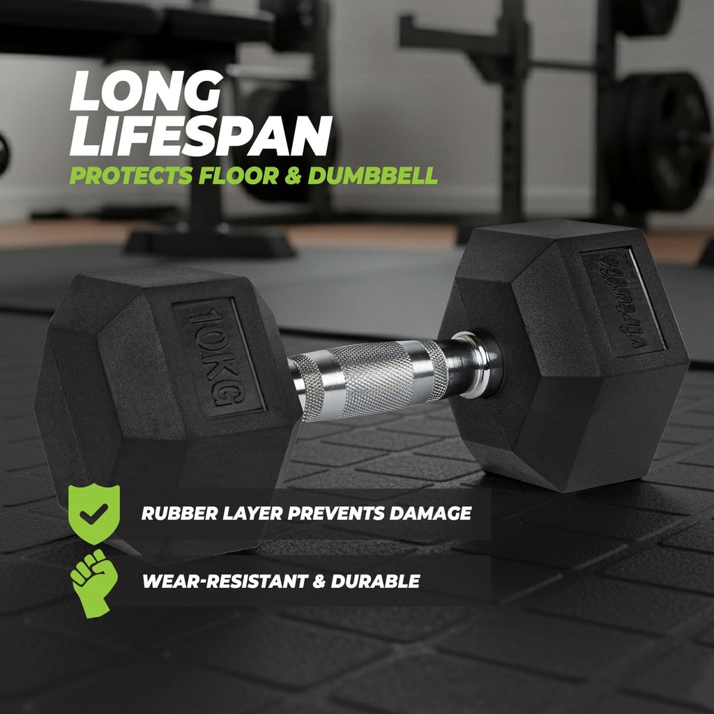 VirtuFit Hexa Dumbbell Pro - 27,5 kg - Per Stuk - Tweedekans
