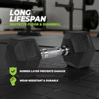 VirtuFit Hexa Dumbbell Pro - 27,5 kg - Per Stuk - Tweedekans