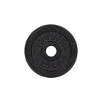 VirtuFit Gietijzeren Halterschijf - Halter gewicht - 30 mm - 2,5 kg - Zwart - Tweedekans