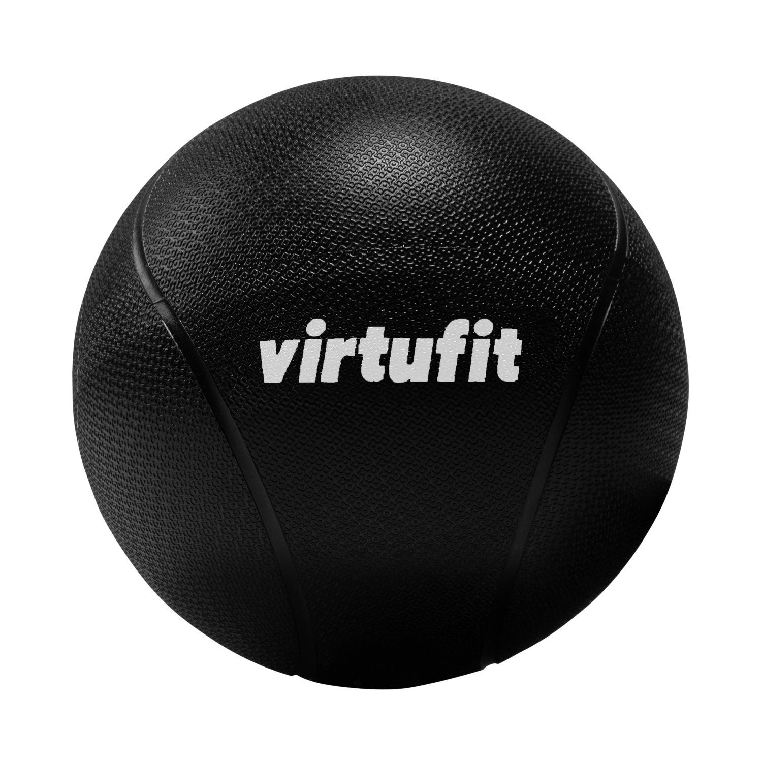 VirtuFit Medicijnbal Pro - Medicine Ball - 3 kg - Rubber - Zwart - Tweedekans