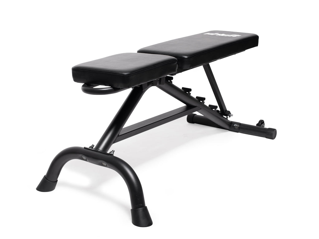 VirtuFit Multifunctionele fitnessbank - Dumbbellset Pro - 2 x 14 kg- Vinyl