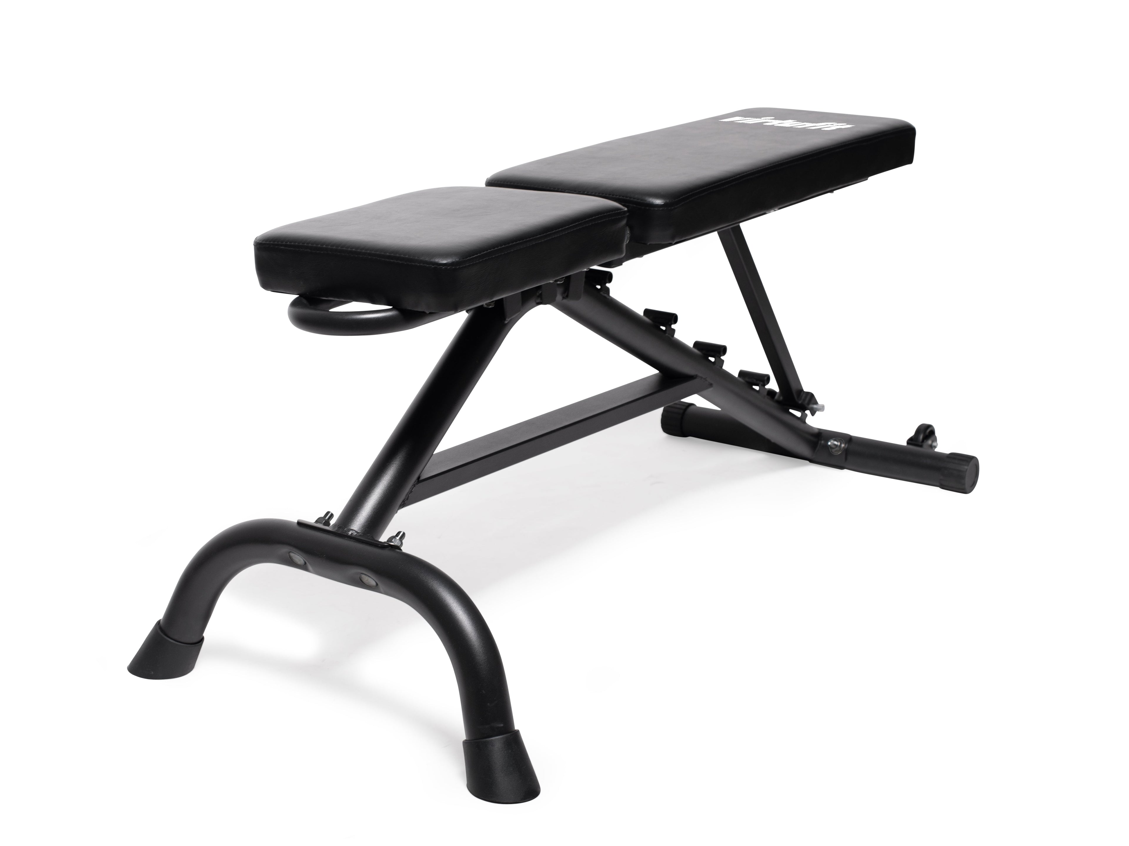 VirtuFit Multifunctionele fitnessbank - Dumbbellset Pro - 2 x 14 kg- Vinyl