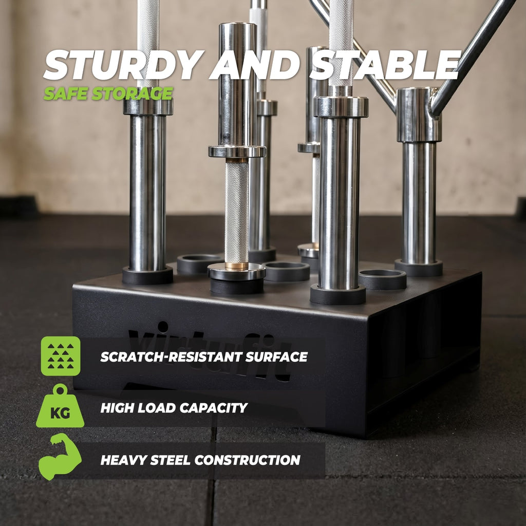 VirtuFit Olympische Halterstang Houder - Barbell Holder - Tweedekans