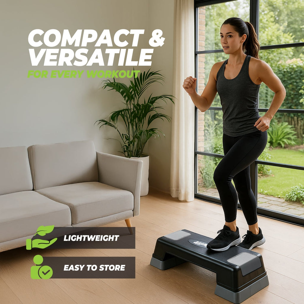 VirtuFit Verstelbare Aerobic Fitness Step/Stepper - Tweedekans