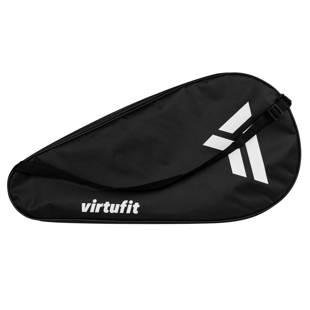 VirtuFit Padel Racket Draagtas - Zwart - Wit - Tweedekans