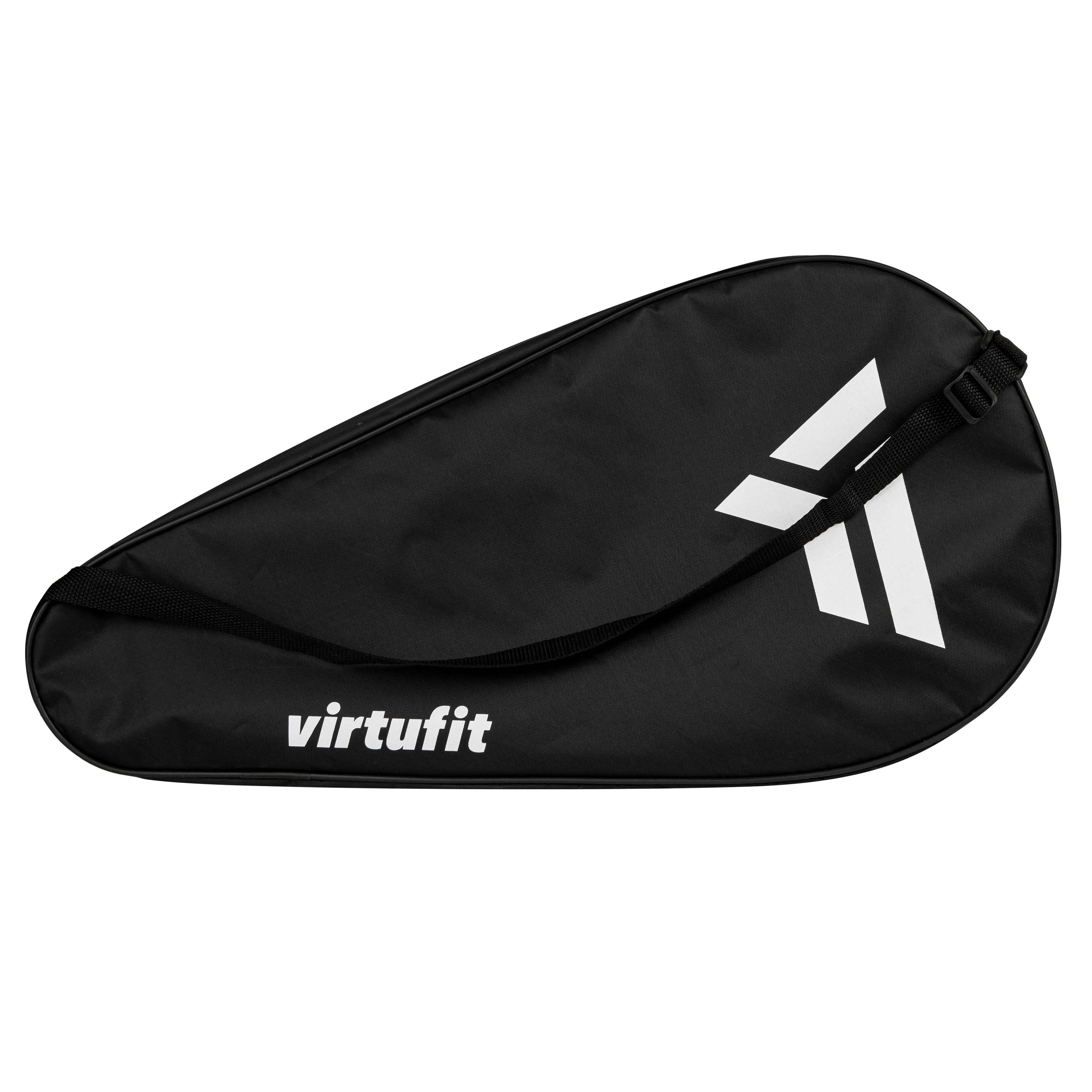 VirtuFit Padel Racket Draagtas - Zwart - Wit - Tweedekans