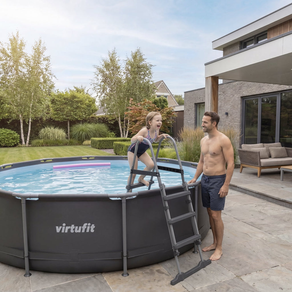 VirtuFit Zwembadtrap 100 cm - Universeel - Tweedekans