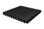 VirtuFit Fitness Puzzelmat – 4-delige Vloermat – 120×120 cm – Zwart - Tweedekans