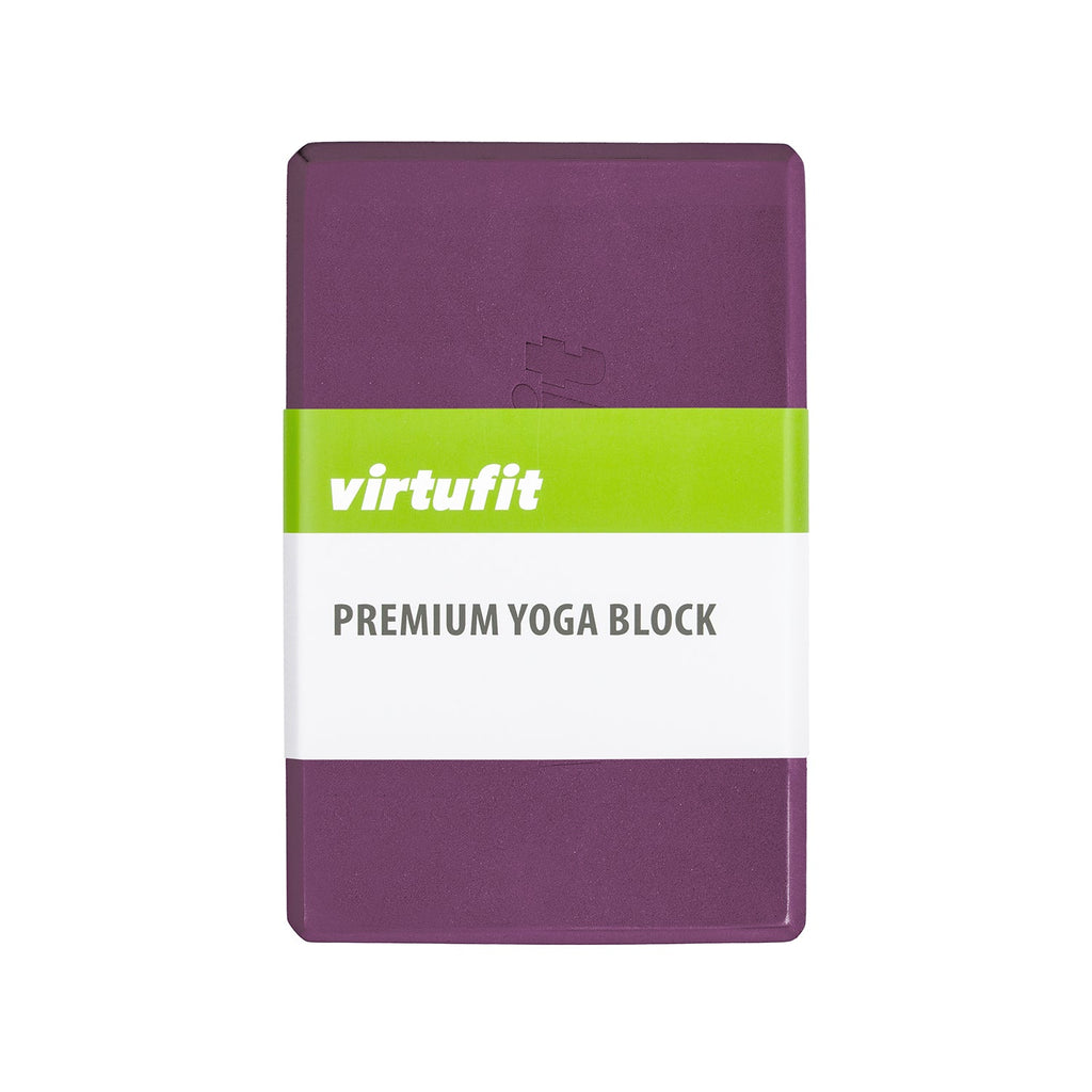 VirtuFit Premium Yoga Blok - EVA Foam - Mulberry - Tweedekans