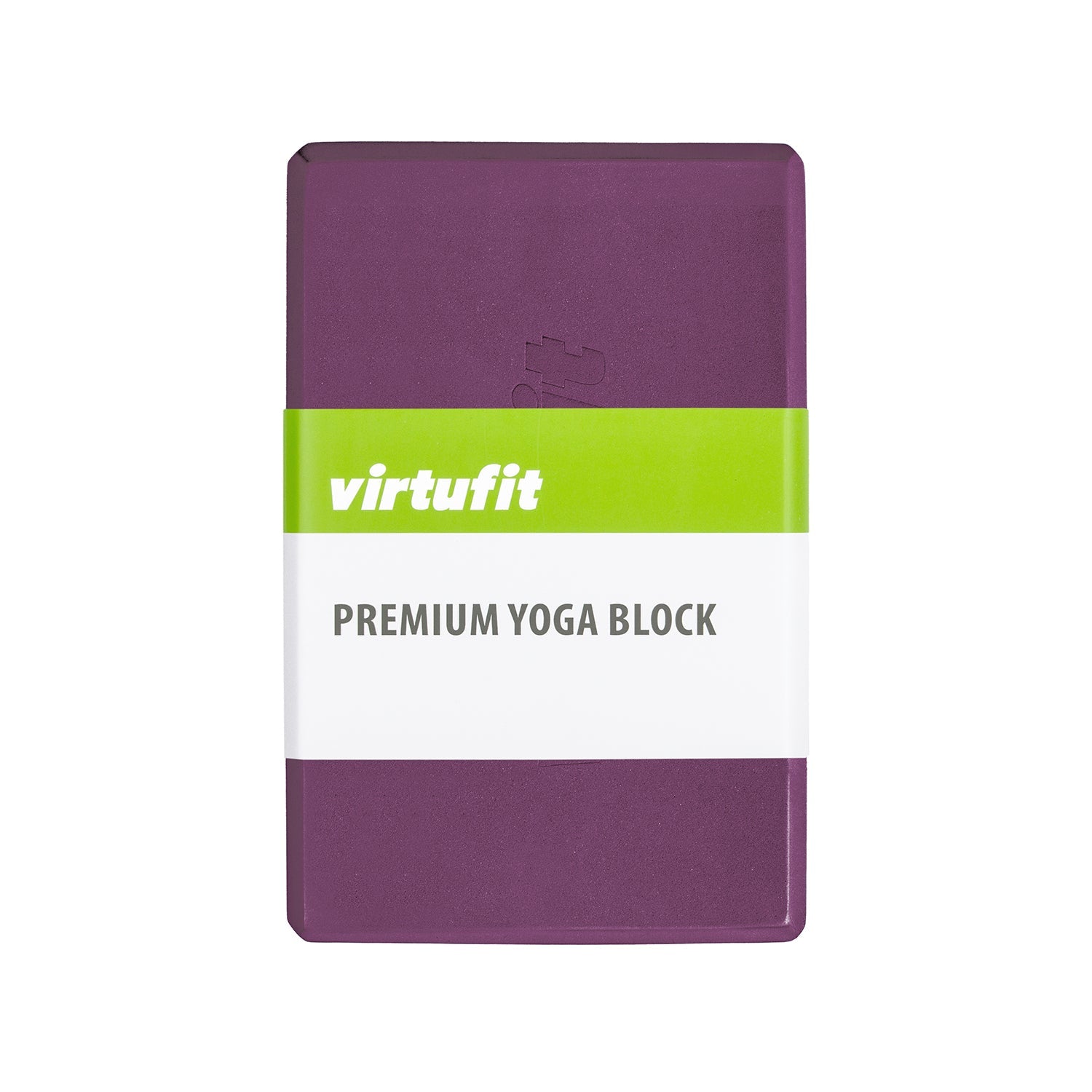 VirtuFit Premium Yoga Blok - EVA Foam - Mulberry - Tweedekans