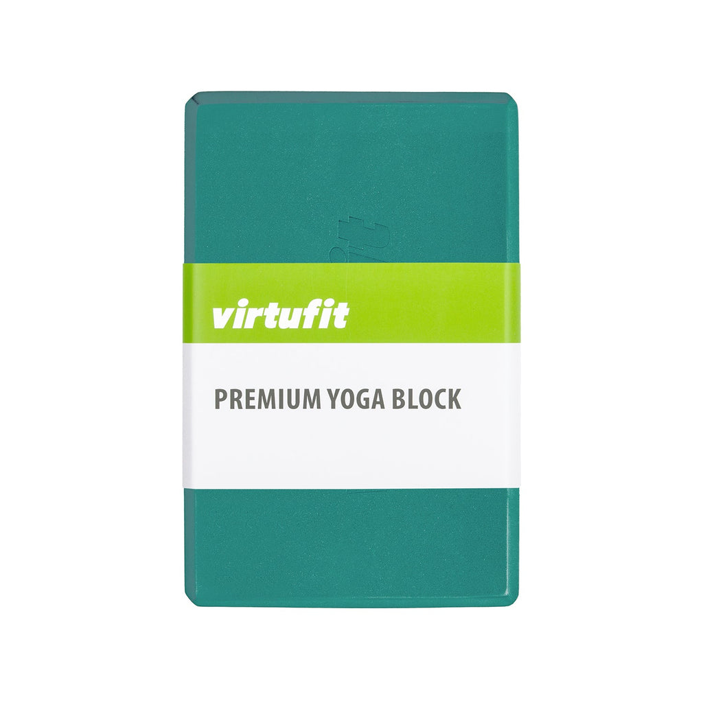 VirtuFit Premium Yoga Blok - EVA Foam - Ocean Green - Tweedekans